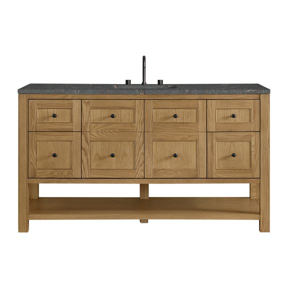 James Martin Vanities 330-V60s-3Pbl Breckenridge 60" Free Standing Single Basin Poplar