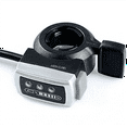 thumbnail image 2 of Thumb Throttle Speed Controller LED Display Battery Power Indicator Electric Bike Throttle Handle Accelerator - 36V,1 x Thumb Throttle Speed Controller,Black, 2 of 6