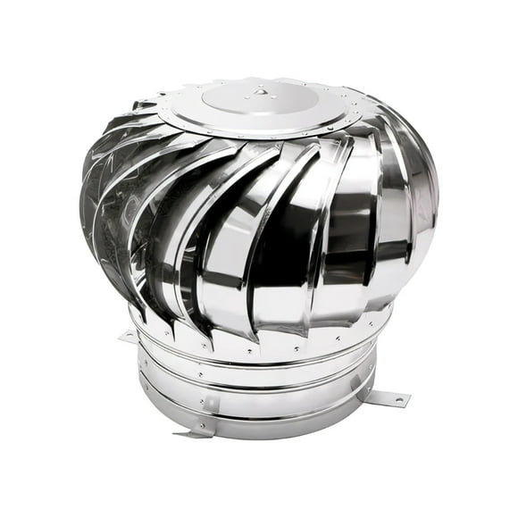 Kenally Ventilador de techo de acero inoxidable Funcionamiento silencioso Sin energía Reemplazo anticorrosivo Ventilador de ventilación de aire Herramientas eléctricas 300 mm tipo 2 Kenally TO010471-01