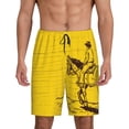 thumbnail image 2 of Picia Western Desert Cowboy 1 Pajama Shorts for Men, Men's Pajama Bottoms, Sleepwear,Short Pajama Pants-XX-Large, 2 of 9