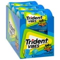 thumbnail image 3 of Trident Vibes Sour Patch Kids Blue Raspberry Sugar Free Gum, 6 - 40 Piece Bottles (240 Total Pieces), 3 of 10