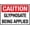Warning Sign 4, variant on Caution Cleaning in Progress by Female Operative Sign 12 X 8 Inches Reflective Aluminum Metal Warning Signage with Symbol for Indoor Outdoor Use