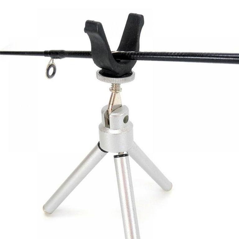 Fishing Rod Holder, Telescopic Tripod Stand for Fishing, Poles Rod Stand  Rod Holder for Bank Fishing Adjustable Fish Catcher
