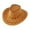 Brown1, variant on Brown Faux Suede Cowboy Hat - Stylish Leather Cowboy Hat for Kids Western Themed Events Dress Up Play,Navy