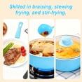 thumbnail image 6 of MDHAND 13-Piece Cookware Set, Sky Blue Kitchen Pots and Pans Set with Glass Lids, Nonstick, Durable Iron Construction, Gift Box Packaging, 6 of 8