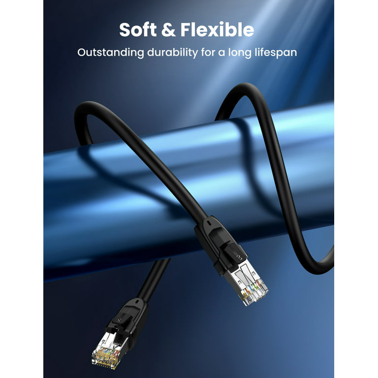 GearIT Cat8 Outdoor Ethernet Cable - Waterproof, Direct Burial, In-Gro