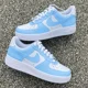 thumbnail image 1 of Custom Ni&ke Air Force 1 Shoes Baby Blue, 1 of 1