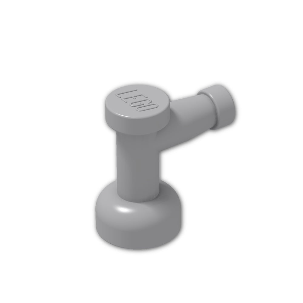 LEGO® White Tap 1 x 1 Design ID 4599b