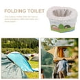 thumbnail image 5 of Toyandona 1Set Lightweight Foldable Portable Toilet for Outdoor Travel Camping Storage, 5 of 8