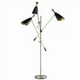 thumbnail image 1 of Benjara BM229470 3 Lampadaire en Métal Léger avec Hauteur Réglable&44; Noir, 1 of 1