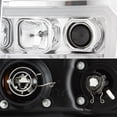 thumbnail image 3 of AKKON - For 2007-2014 GMC Sierra 1500 2500 3500 LED Light Tube Chrome Projector Headlight Driver + Passenger, 3 of 7