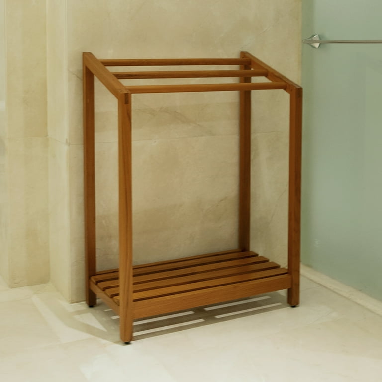 Towel rack online wooden