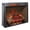 Black-33 inch, variant on Eyisean 28" Electric Fireplace Insert with Real Fire Crackling Sound, Adjustable Flame & Heat, Plug-in/Hardwired, Remote Control & Timer, 1500W Fireplace Heater