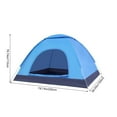 thumbnail image 3 of RnemiTe-amo Camping Tent 2/4 Person Instant Family Tent Pop Up Tents Outdoor Up Automatic Family Travel Tent Portable Backpacking Ultralight Windproof, 3 of 8