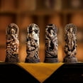 thumbnail image 2 of Norse Mythology Decor Statue, Odin, Thor, Loki, Freya, Viking Decor Statue for Home and Gifts,Applicable to Wine Cabinet and Bookshelf，Viking God Worship Altar Shrine Sculpture Home Decor, 2 of 8