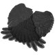 thumbnail image 5 of EeaseMX 1 par de lentejuelas bordadas alas parches DIY bordado apliques compatible para ropa Jeans camiseta (negro), 5 of 8