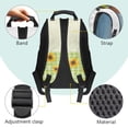 thumbnail image 4 of Pzuqiu Sunflower Axolotl Custom School Backpacks for Girls Kids 17 Inch Personalized Shoulder Bookbags Lightweight Schoolbags Breathable Custom Backpack with Name for Students, 4 of 7