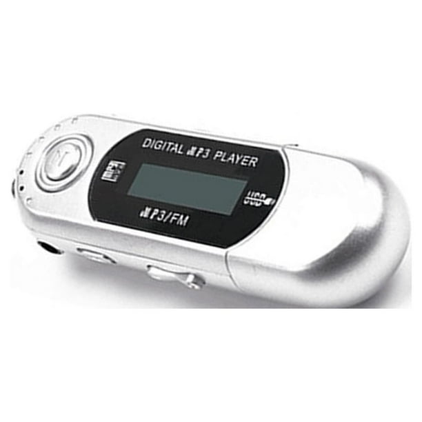Mini reproductor de MP3 Matsuzay 2 en 1 unidad Flash LCD multilenguaje con conector de Audio 3,5mm