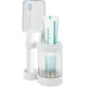 thumbnail image 1 of Soporte para cepillo de dientes de baño con vaso, vaso multifunción con soporte para cepillo de dientes eléctrico individual, estante de almacenamiento para cepillo de dientes (blanco) JAMW Sencillez, 1 of 5