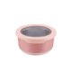 thumbnail image 2 of Cuenco De Acero Inoxidable Recipientes herméticos de acero inoxidable de 1 pieza con tapa, apilables, para preparar comidas, aptos para frigorífico y congelador (rosa, 720 ml) Rkxzt, 2 of 8