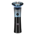 thumbnail image 1 of Blue (A)$ Rasoir Rotatif Électrique Intelligent Flottant 3D pour Tout le Corps, Rasoir Lavable Rechargeable pour Barbe d'Homme, 1 of 1