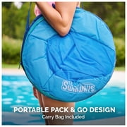 SwimWays Spring Float Premium Hammock Lounger, Inflatable Pool Floats Adult with Fast Inflation for Ages 15 & Up