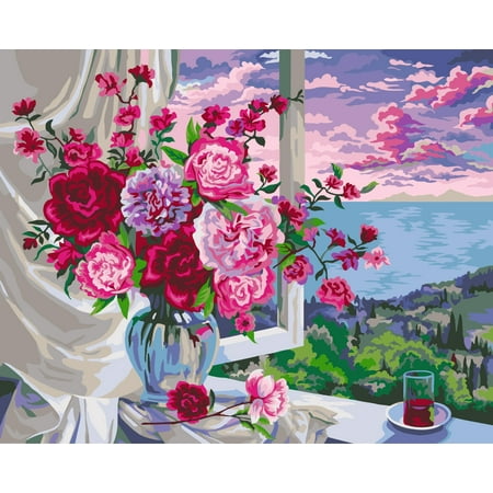 UPC: 4650206106776 | Painting by Numbers kit Crafting Spark Fresh Aroma B055 19.69 x 15.75 in