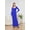 Blue, variant on Two-in-one With Lining Double-layer Belly Contracting Hip Lifting Long Sleeve Narrow Dress