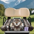 thumbnail image 3 of Uourmeti Wolf Golf Cart Seat Covers with Pockets, Easy to Clean Cushion Cover Fit for Club Car, 3 of 8