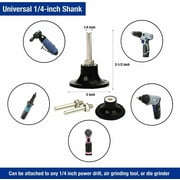 S SATC 71PCS 2 Inch Quick Lock Surface Conditioning Disc Set with Drill Holder for Rust Removal, Sanding, Grinding