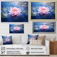 thumbnail image 4 of Designart "Luminescent Lotus Dream I" Lotus Floater Framed Wall Art Prints, 4 of 5