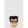 thumbnail image 3 of Women's Double Bow Band Espadrille Slide Sandals, 3 of 3
