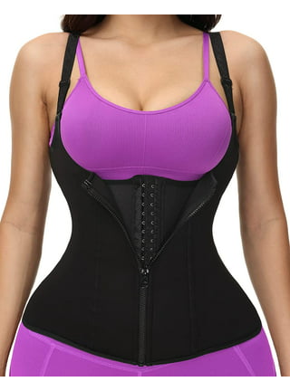 Luxtrada Waist Trainer Corset for Weight Loss Tummy Control Sport Workout  Body Shaper Black for Men and Women (Size, XL)