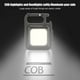thumbnail image 4 of Work Type-C USB COB LED Lámpara de bolsillo 6W 400LM Recargable 4 modos 2 piezas, 4 of 8