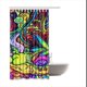 thumbnail image 2 of ABPHQTO Cortina de ducha de baño de poliéster impermeable Vision 160x180 cm, 2 of 2