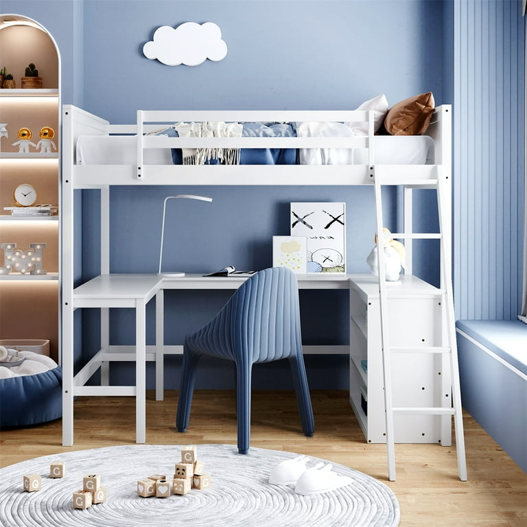 Full size loft clearance bed ikea