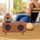 thumbnail image 5 of WISENOVO AS30 Mini Altavoz Portátil Inalámbrico Vintage Doble Altavoz Fm Radio Bluetooth, 5 of 8