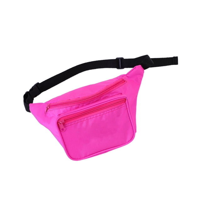 Riñonera a la moda con cinturón ajustable Baoblaze Rosado Paquete de cintura