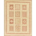 thumbnail image 1 of Ahgly Company Indoor Rectangle Abstract Brown Gold Abstract Area Rugs, 2' x 3', 1 of 6
