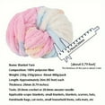 thumbnail image 3 of Buy 1 Get 1 Free, total of 2 Pcs Giant Super Soft Chunky Chenille Yarn - Bulky Polyester for Cozy Blankets, Home Decor Projects, and Knitting - Fluffy, Vibrant, and Easy to Work With, 250g per Piece, 3 of 10