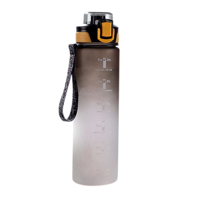 Botella de agua portátil vasos reutilizables botella de agua fría para ejercicio escuela oficina JShteea El nuevo