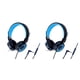 thumbnail image 1 of Seitruly Auriculares con cable de 3,5mm con micrófono integrado para niños, auriculares con Control de línea de protección auditiva, curso en línea Type2 NO2, 1 of 6