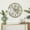 Silver Round Solid Round 24" x 2" x 24", variant on DecMode 2"W, 24"H Aluminum Contemporary Wall Clock, Silver, 1-Piece