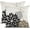 Black Brown, variant on Black Brown Outdoor Pillow Covers 16x16 Inch Set of 2 White Gray Flower Throw Pillows Farmhouse Outdoor Modern Floral Polyester Square Cushion Case Decor for Sofa Patio Funiture Garden 01A16
