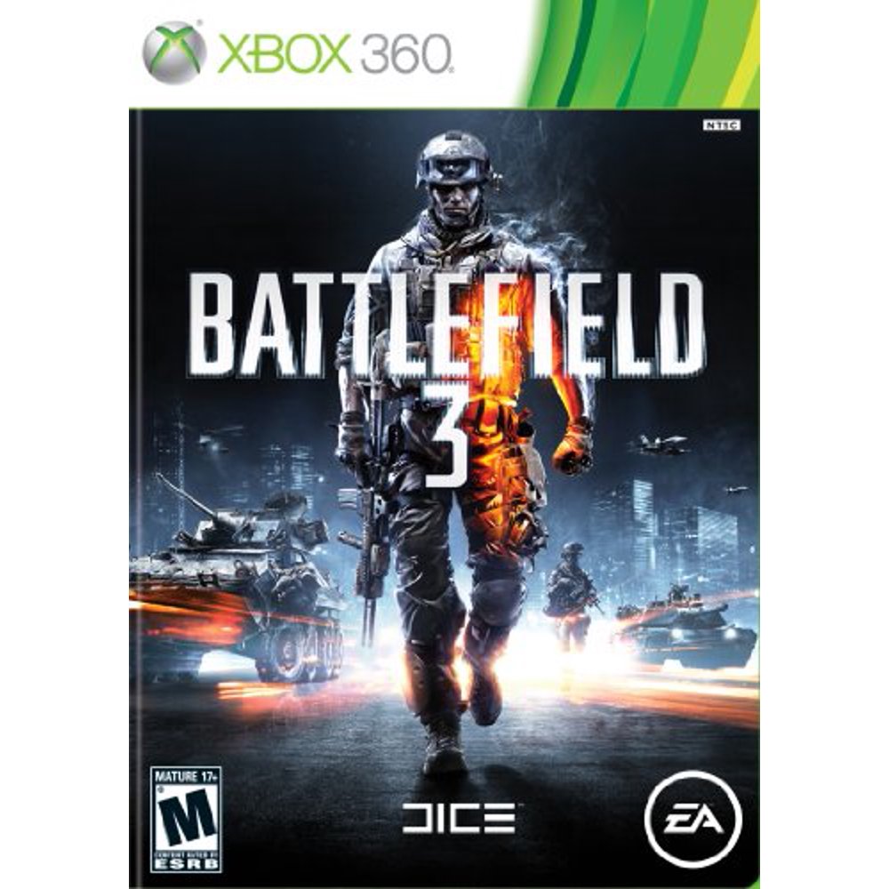 EA Battlefield 3, Xbox 360 Electronic Arts, 014633197372 Walmart