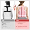 thumbnail image 6 of Back Brace Posture Corrector for Women & Men, Adjustable Shoulder Straightener with Full Back Support, Relief for Upper and Lower Back Pain, Scoliosis, Hunchback & Spine Alignment, 6 of 8