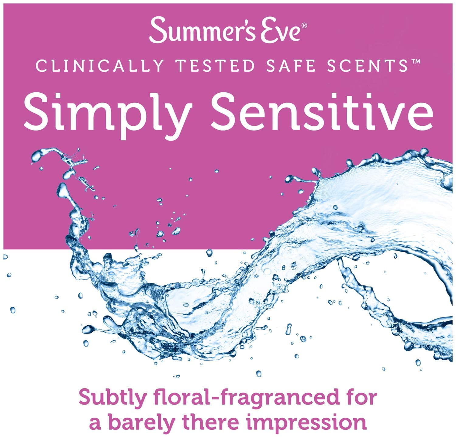 Summer's Eve Simply Sensitive Cleansing Wash for Sensitive Skin, 15 oz 3 Pack
