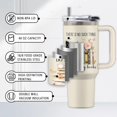 thumbnail image 4 of Vaso Uibunoo Read de acero inoxidable de 1200 ml con mango y pajita, 4 of 7