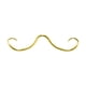 thumbnail image 3 of Anillo para la nariz, bigote y tabique, regalo único, creativo, portátil, joyería de moda para piercings. Oro, 3 of 9