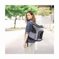 thumbnail image 4 of Cat Carrier Backpack, Foldable Pet Carrier Backpack, Dog Backpack Carrier with Ventilated Design Inner Safety Strap, 4 of 4